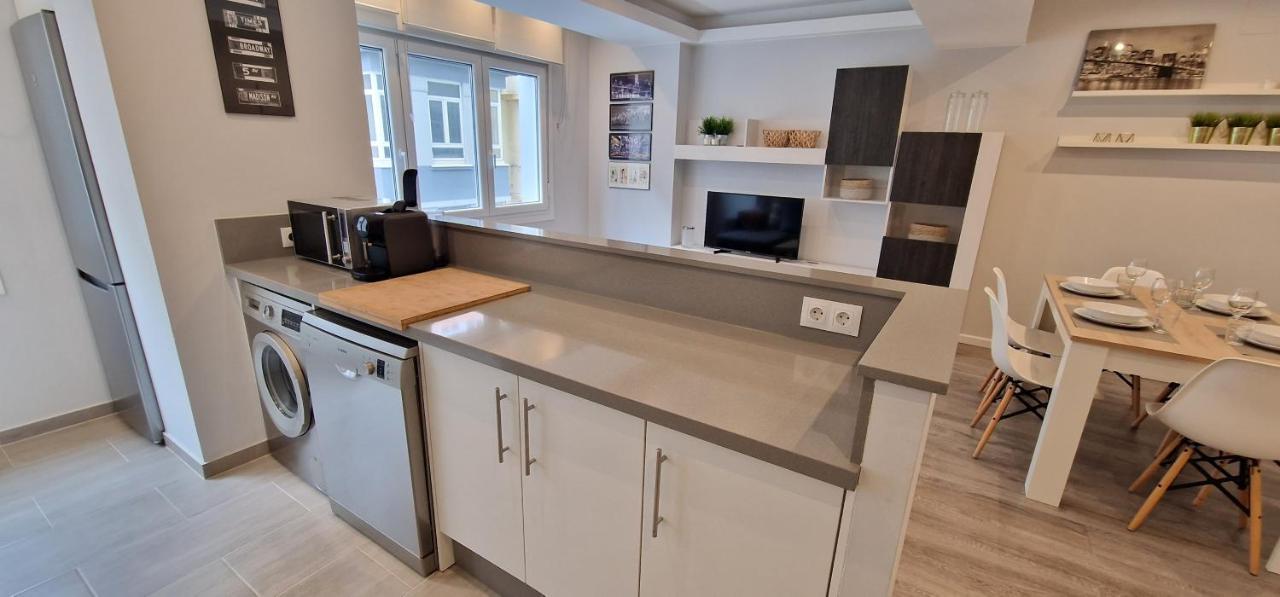 Fantastico Apartamento, Cerca De Todo, Para Disfrutar De La Ciudad 拉科鲁尼亚 外观 照片