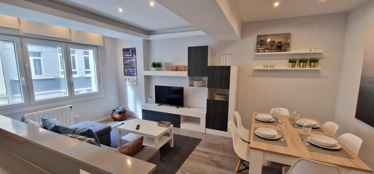 Fantastico Apartamento, Cerca De Todo, Para Disfrutar De La Ciudad 拉科鲁尼亚 外观 照片
